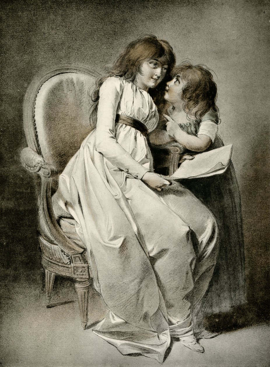 De två systrarna av Louis Leopold Boilly