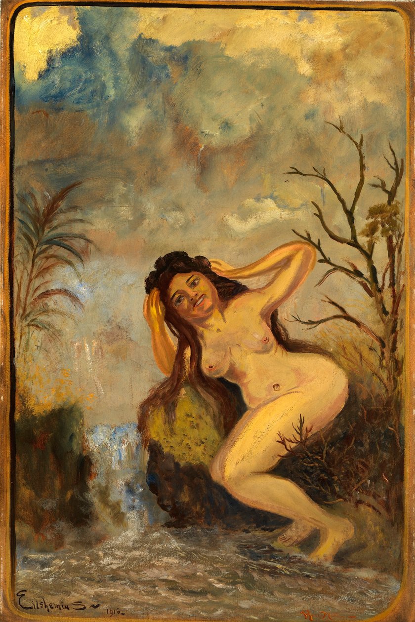 Porträtt av Rose Marie av Louis M. Eilshemius