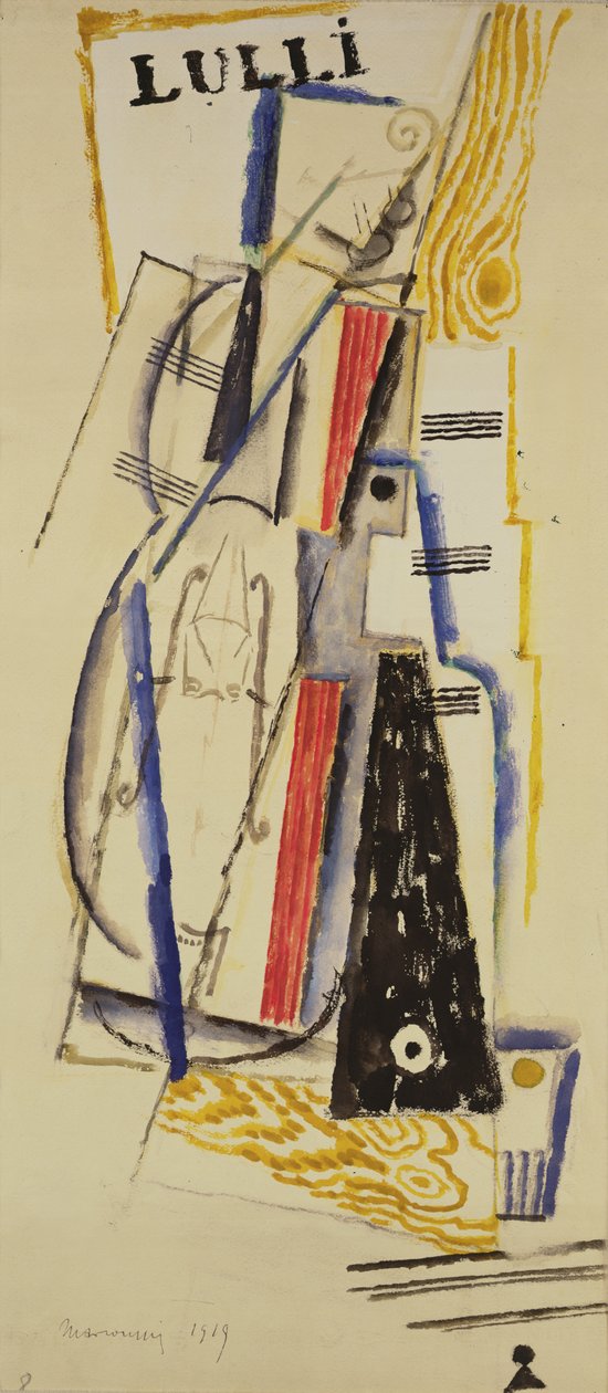 Abstrakt Lulli, 1919 av Louis Marcoussis