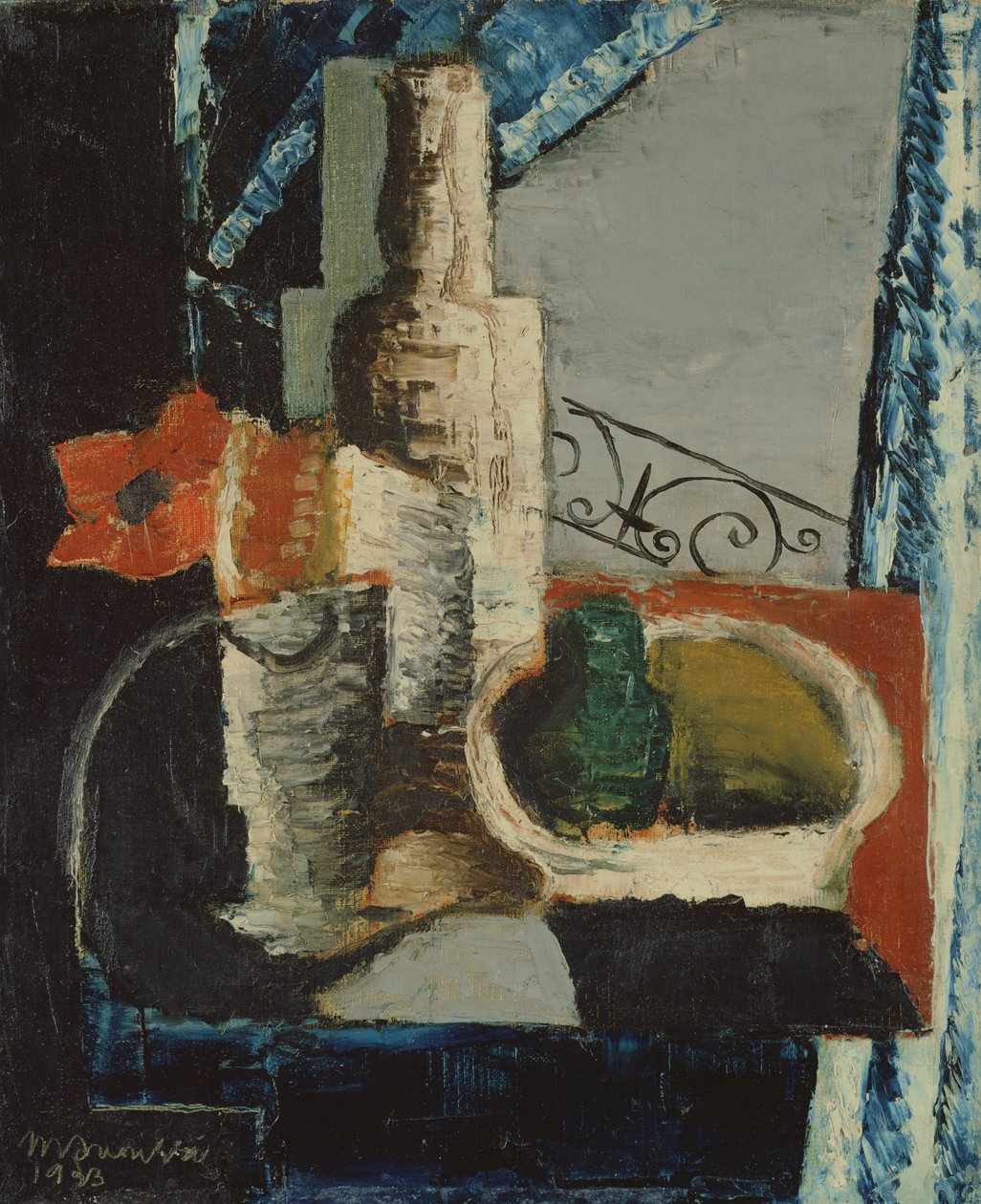 Stilleben, 1923 av Louis Marcoussis