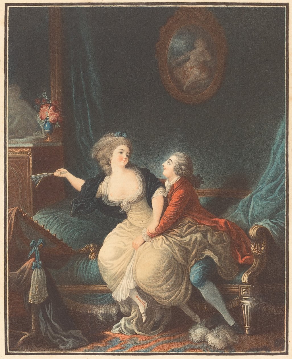 Den trasiga fläkten. av Louis Marin Bonnet