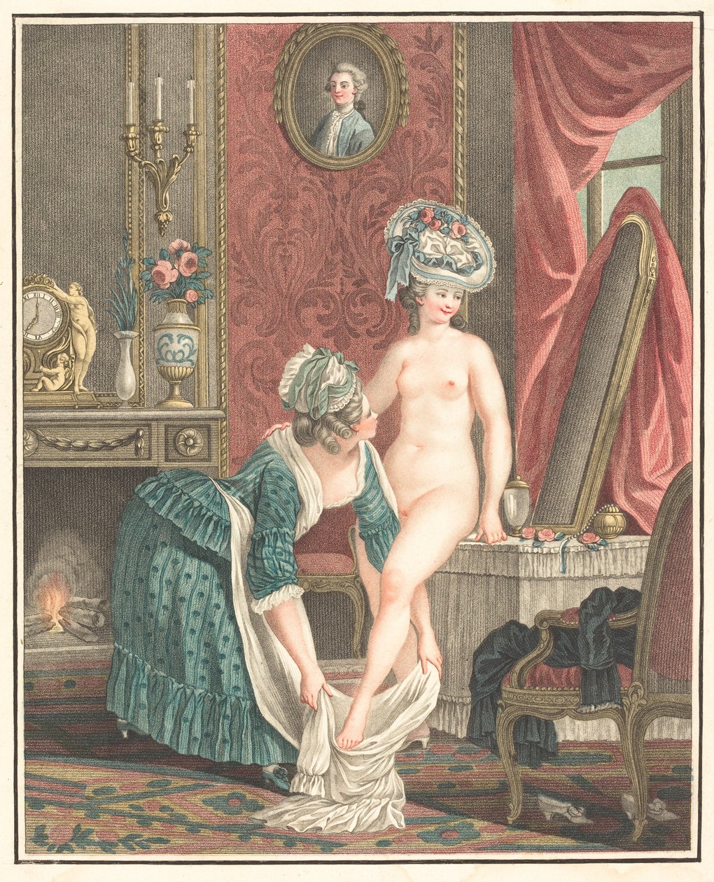 Toaletten. av Louis Marin Bonnet