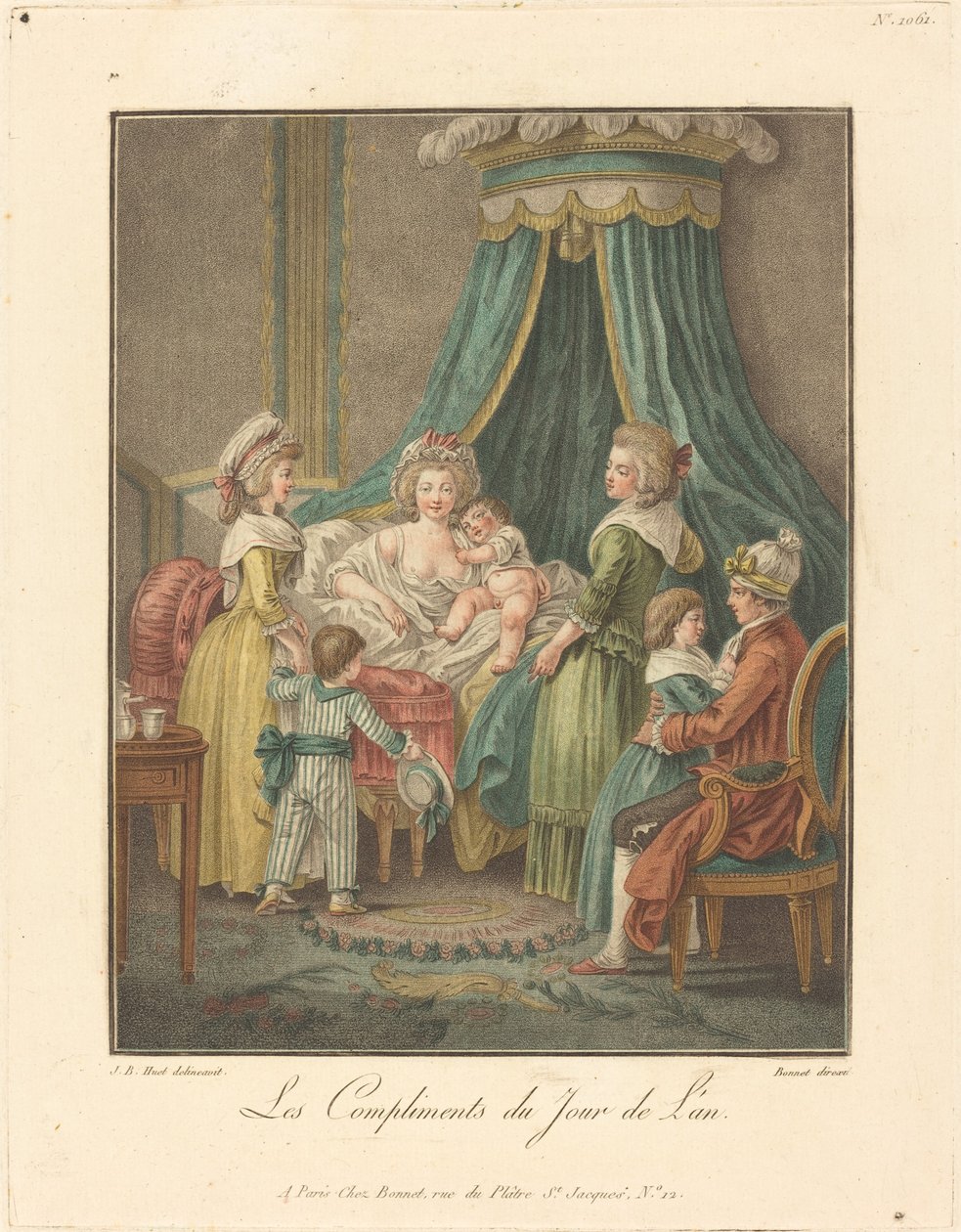 Nyårskomplimanger. av Louis Marin Bonnet