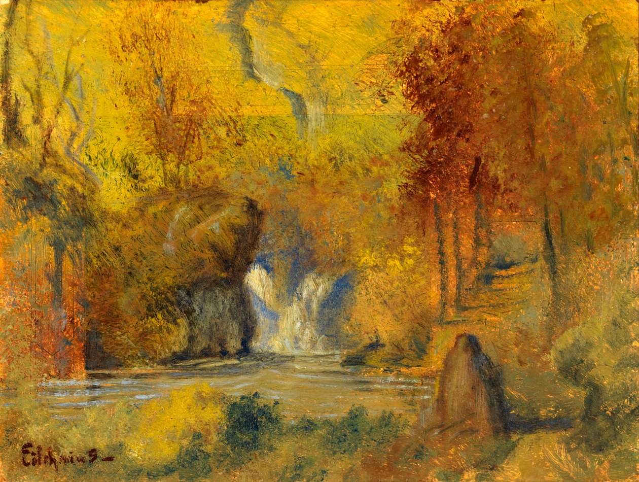 Höstlandskap, ca. 1919. av Louis Michel Eilshemius