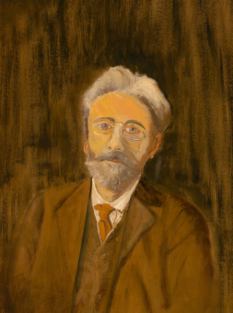 Louis Michel Eilshemius självporträtt, 1915. av Louis Michel Eilshemius