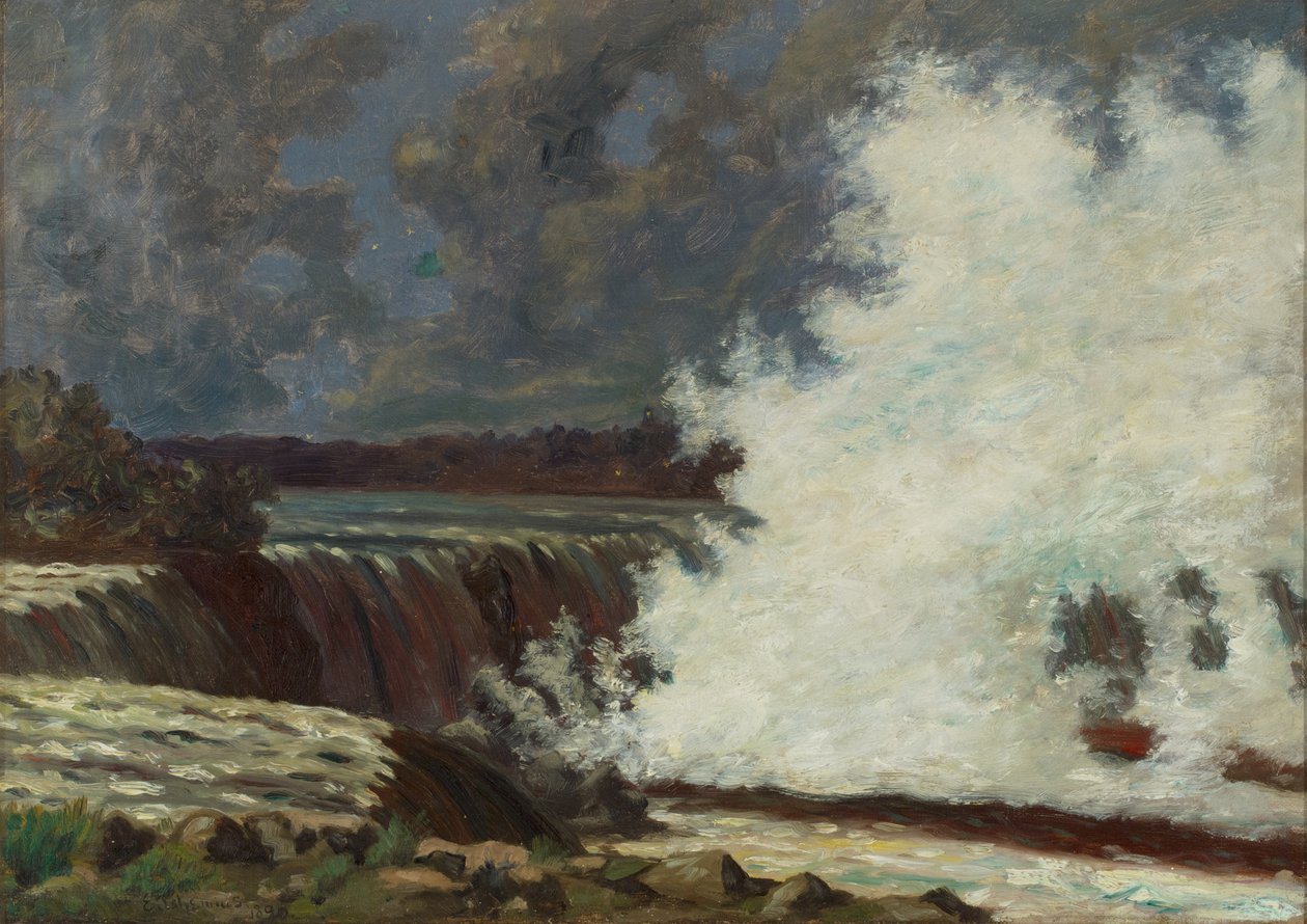 Vattenfall av Louis Michel Eilshemius