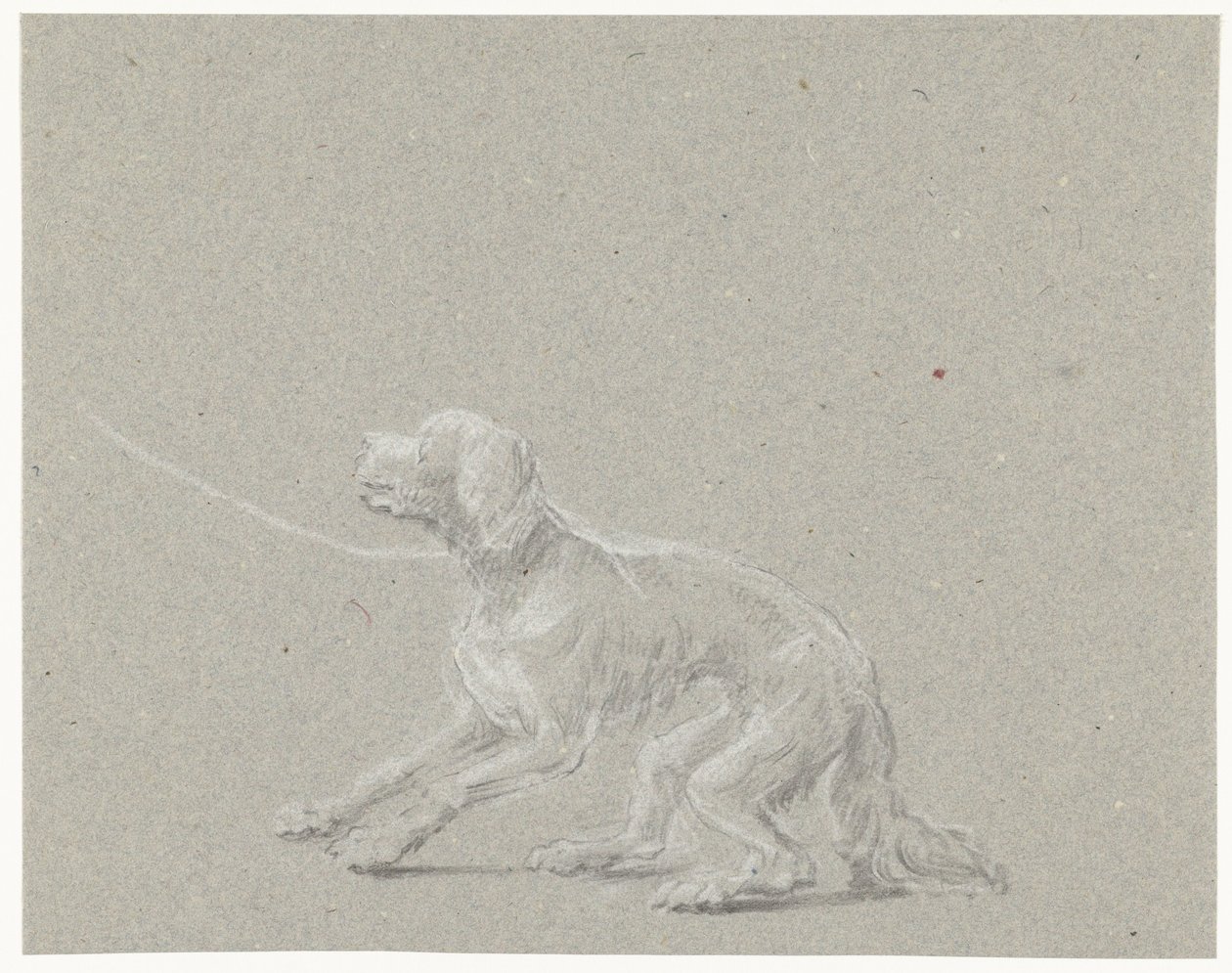 Hund i koppel av Louis Moritz