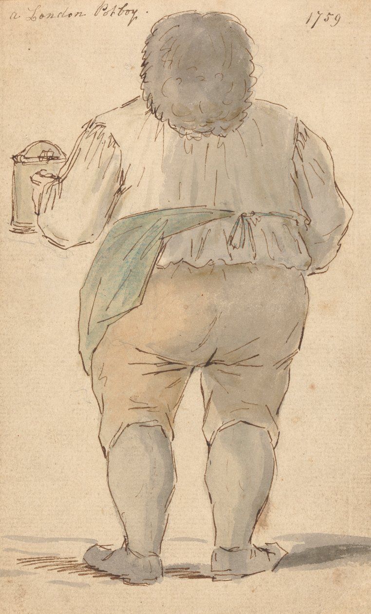 En London Potboy av Louis Philippe Boitard