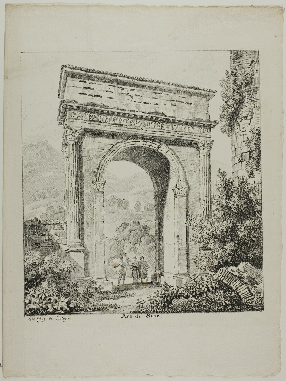 Susa Arch av Louis Pierre Baltard