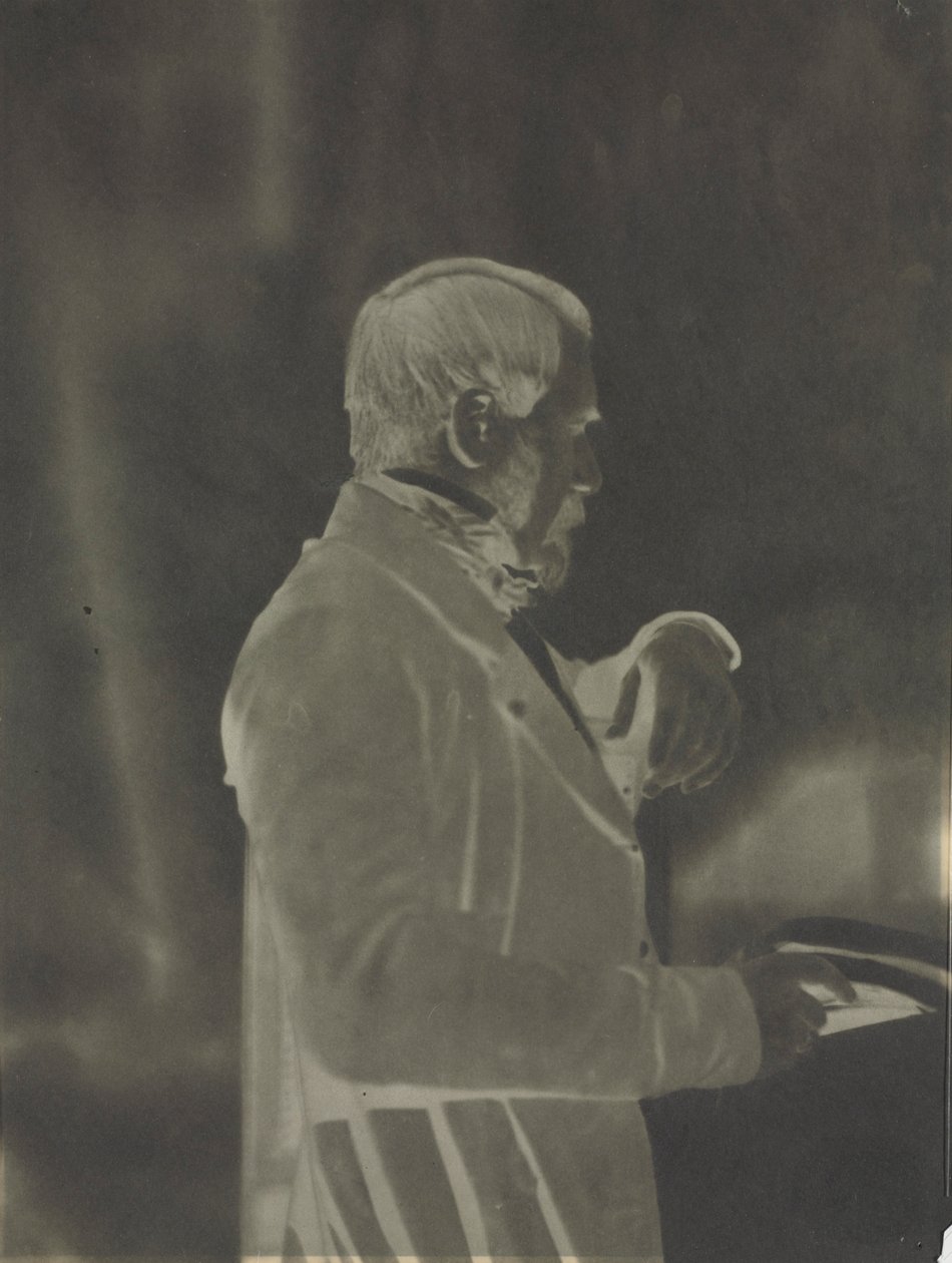 Självporträtt negativ, ca. 1853. av Louis Rémy Robert