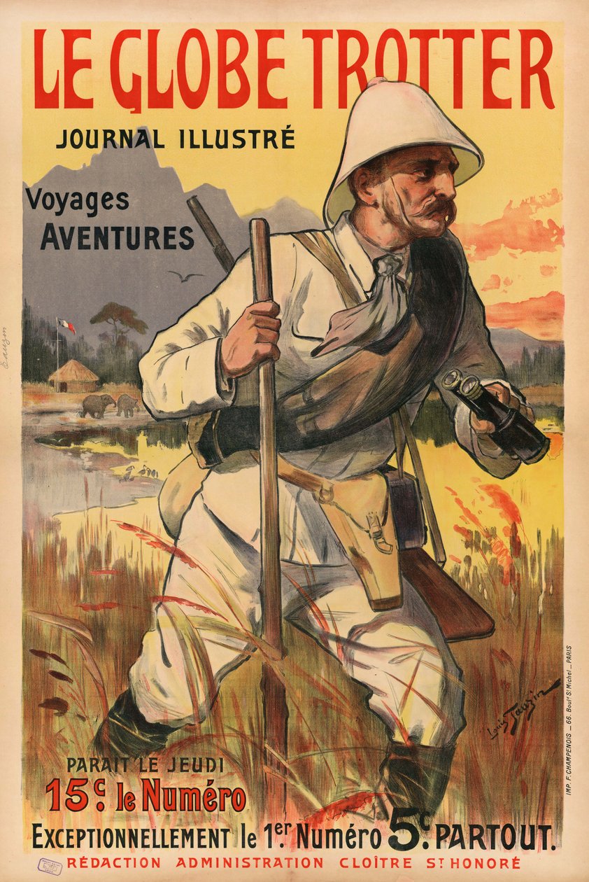The Globe Trotter, 1900-talet. av Louis Tauzin
