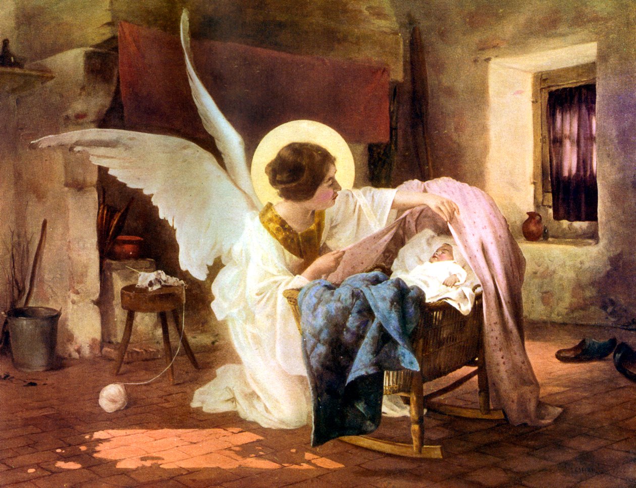 Skyddsängeln, 1926. av Louis Tessier