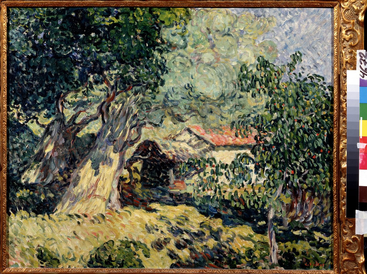 En stuga i skogen av Louis Valtat