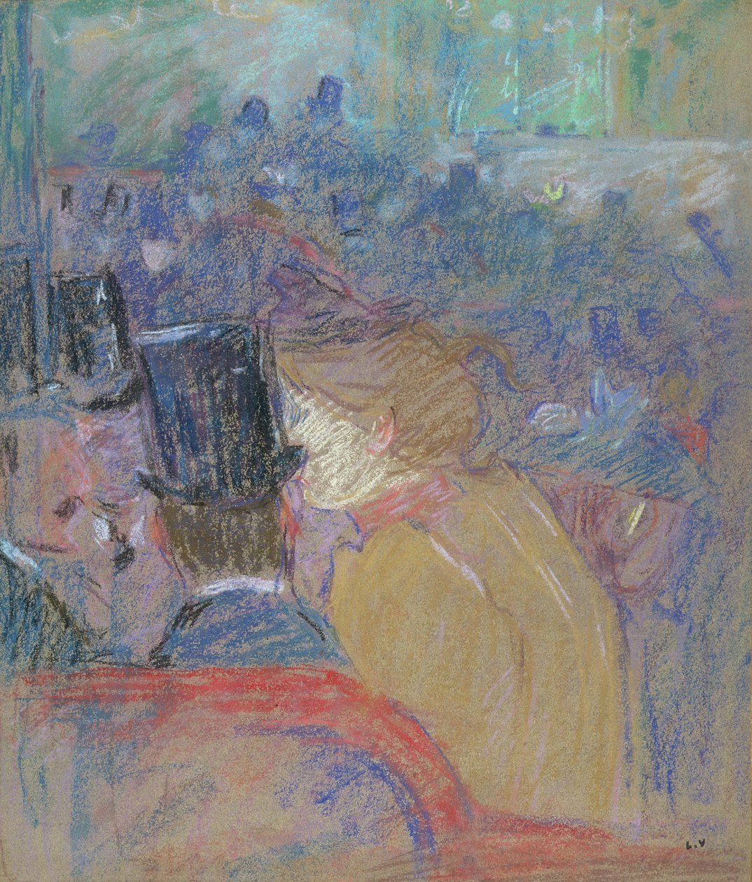 På teatern av Louis Valtat
