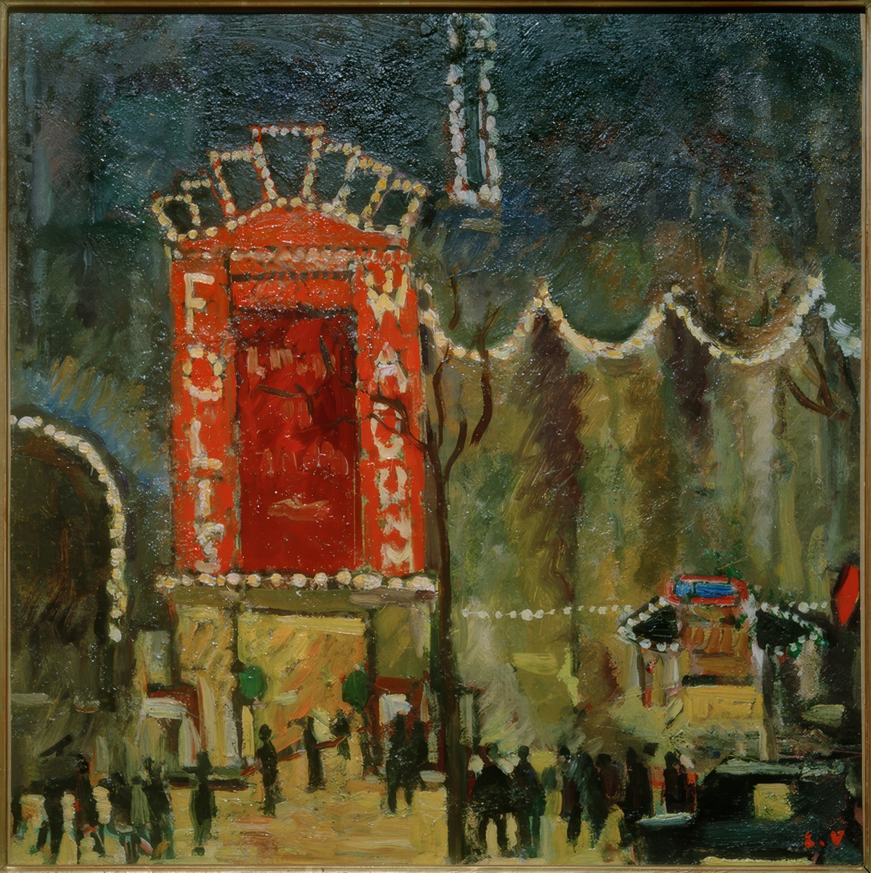 Teatern Folies Wagram av Louis Valtat