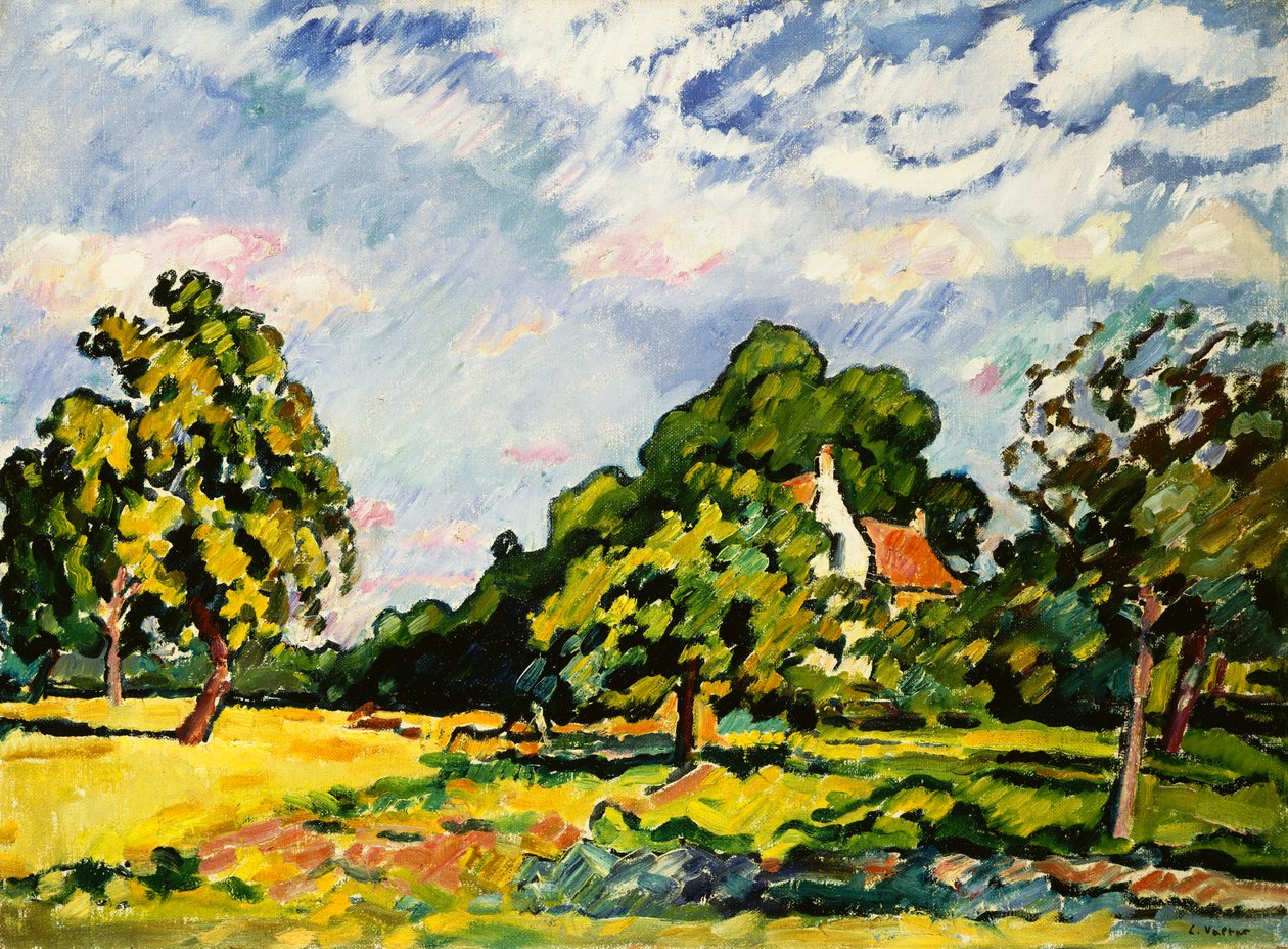 Landskap i Normandie av Louis Valtat