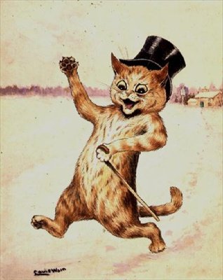 Högsta hönset! av Louis Wain