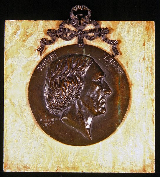 Porträtt av Henry Irving av Louisa E. Blacker