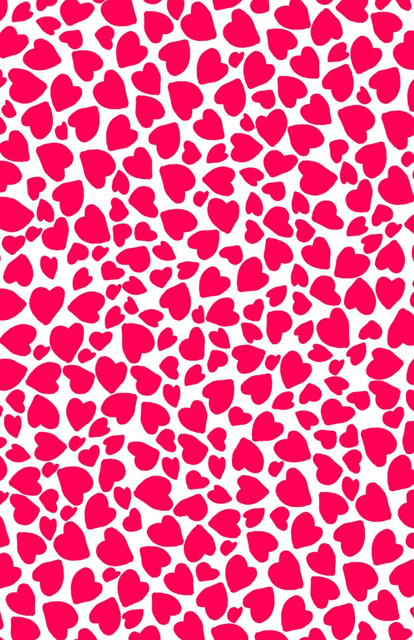 Animal Print Heart, 2014 (digital bild) av Louisa Hereford