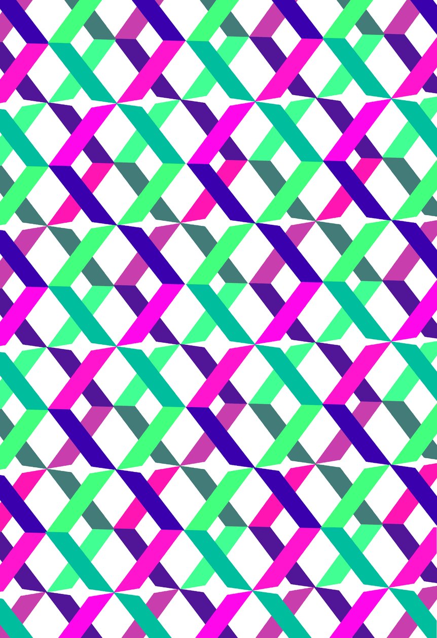 Geometriska kors, 2014, (Digital Media) av Louisa Hereford