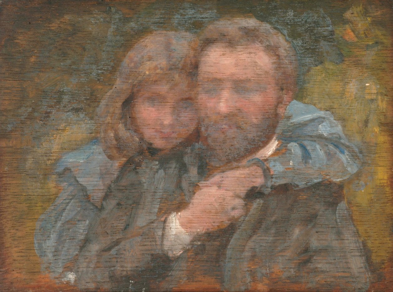 Enrico och Estella Canziani, 1880-1900. av Louisa Starr