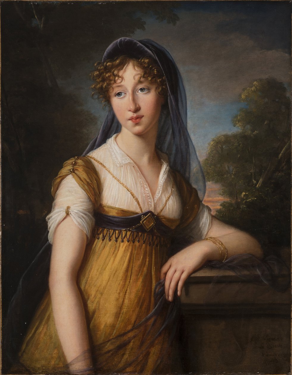 Portrait of a Woman av Elisabeth Louise Vigee Lebrun