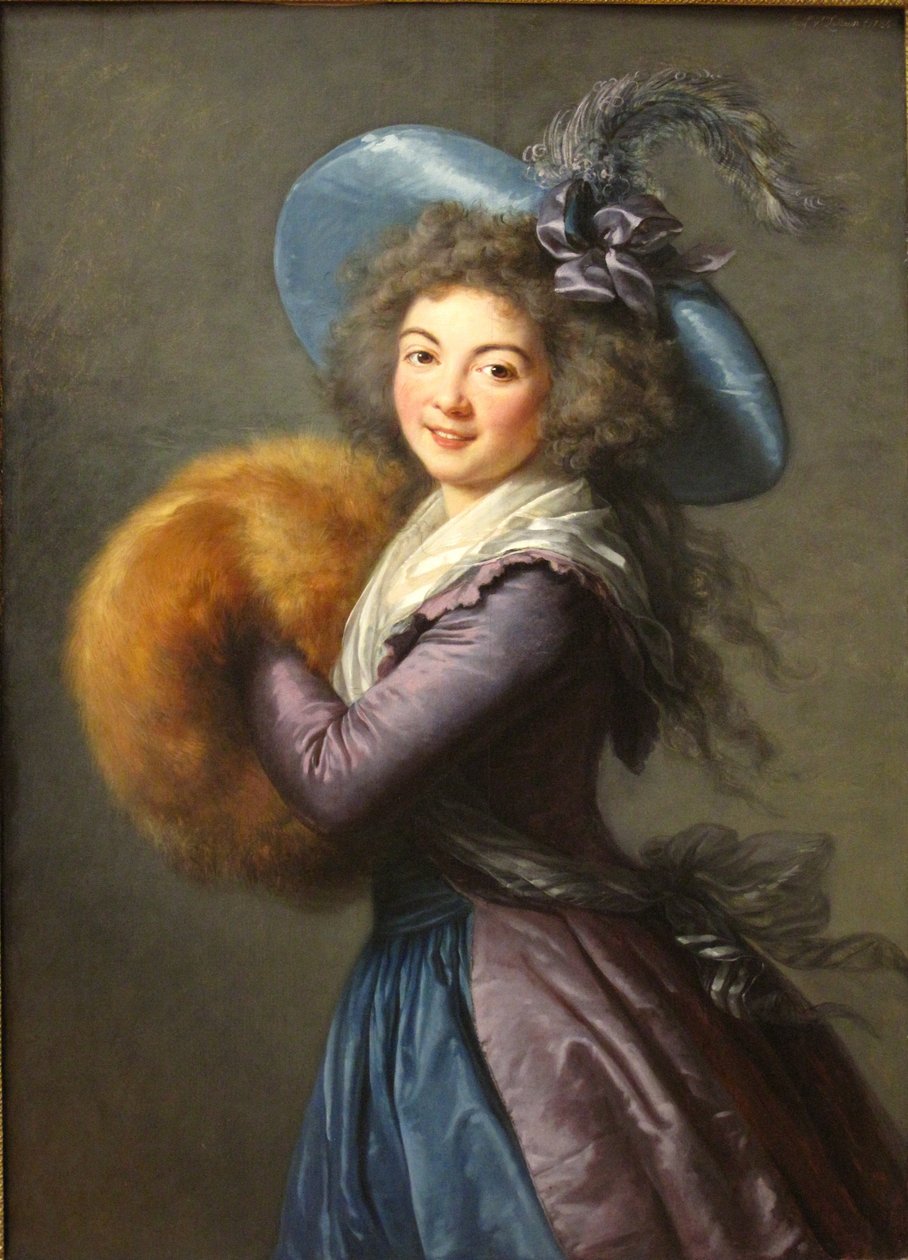 Portrait of Madame Molé-Reymond av Elisabeth Louise Vigee Lebrun