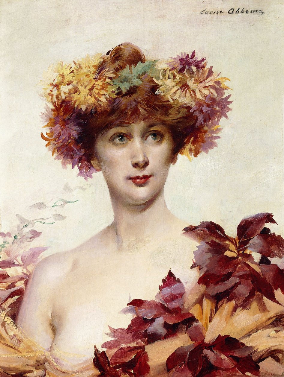Ett porträtt av Sarah Bernhardt, av Louise Abbéma