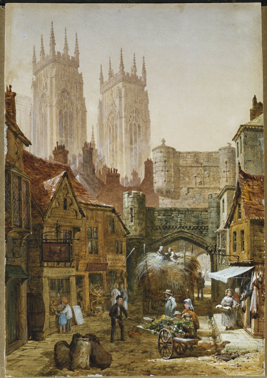 Bootham Bar, York av Louise Ingram Rayner