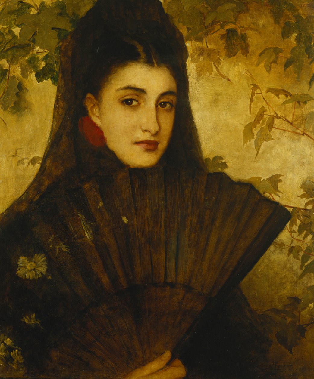En spansk skönhet av Louise nee Goode Jopling