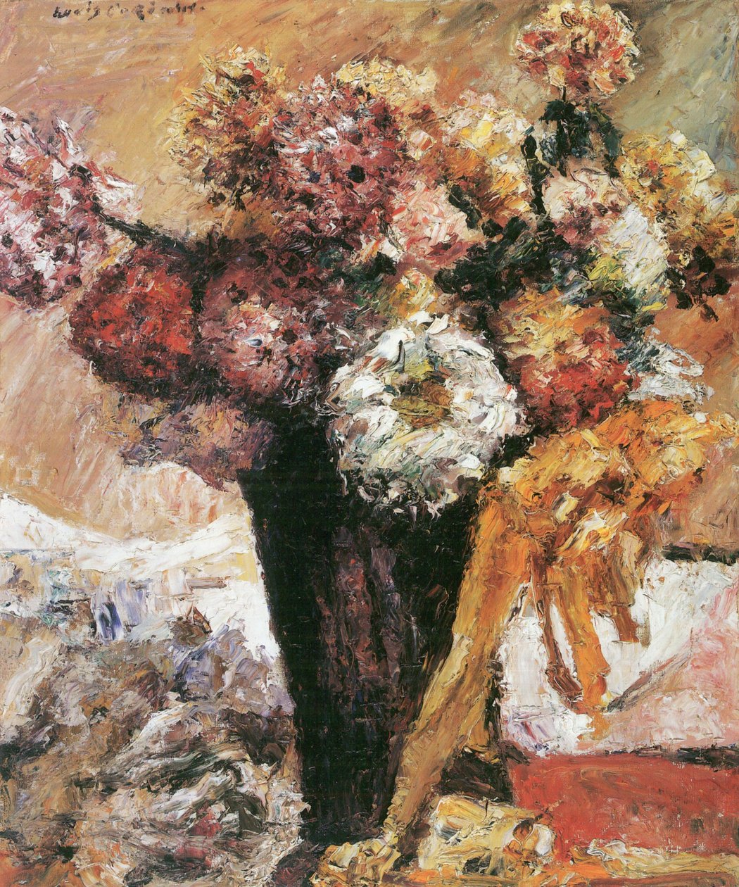  Chrysanthemen IIn av Lovis Corinth