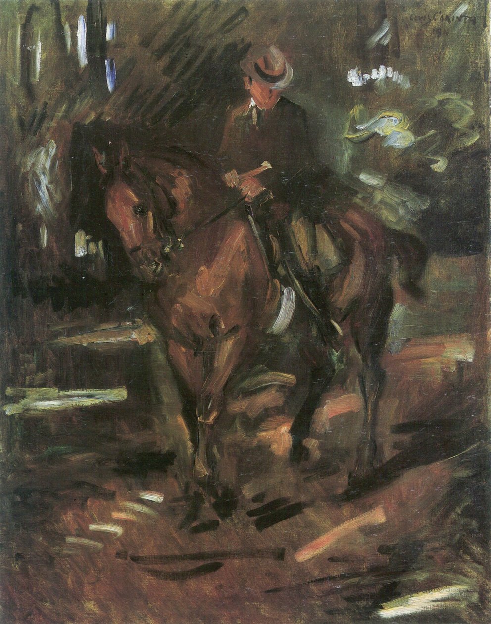  Der Morgenrittn av Lovis Corinth