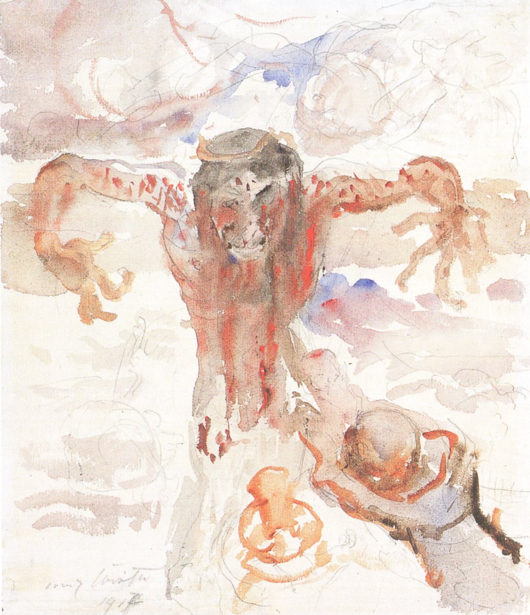  Gekreuzigter Christus av Lovis Corinth