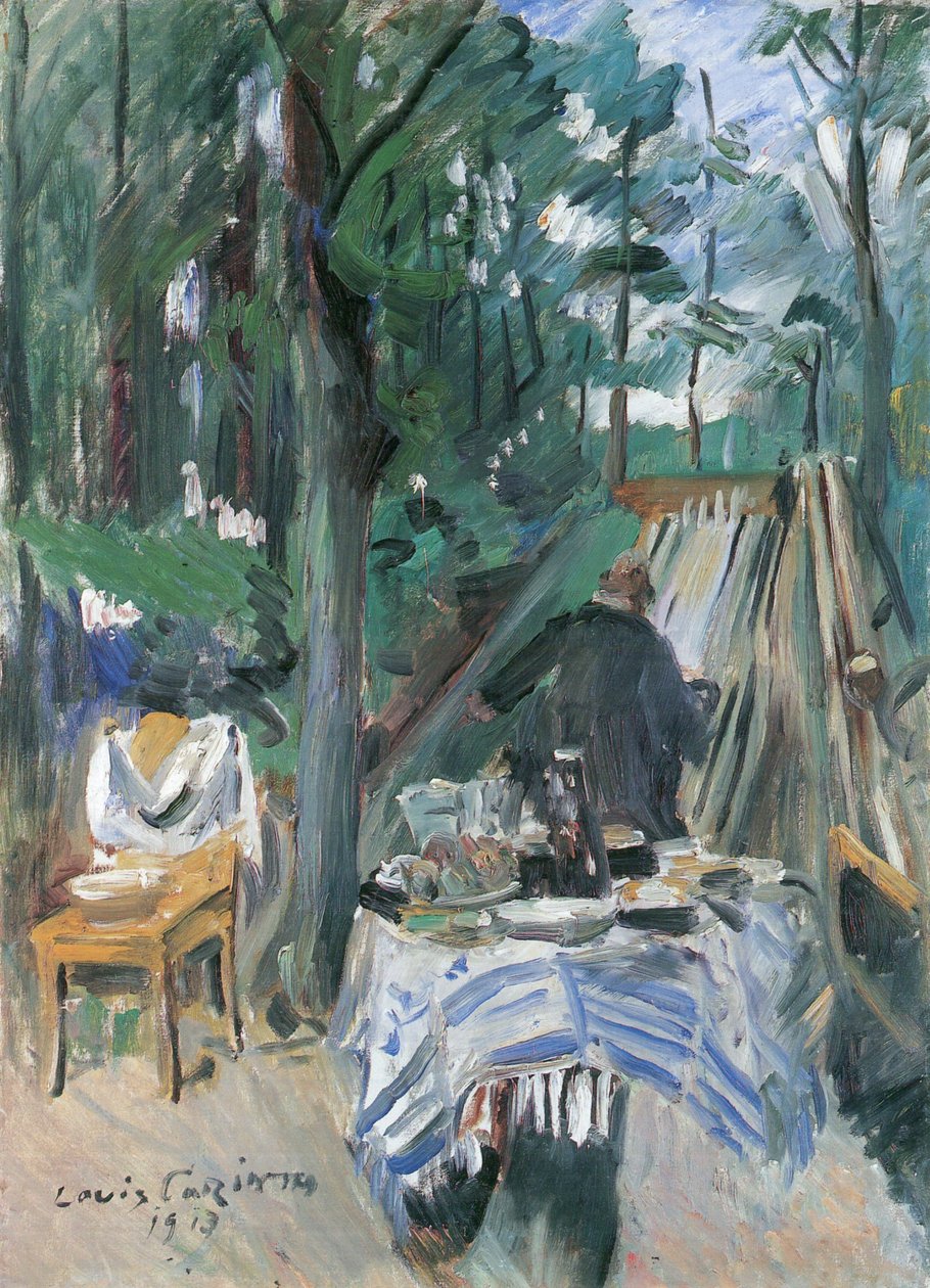  Kegelbahnn av Lovis Corinth
