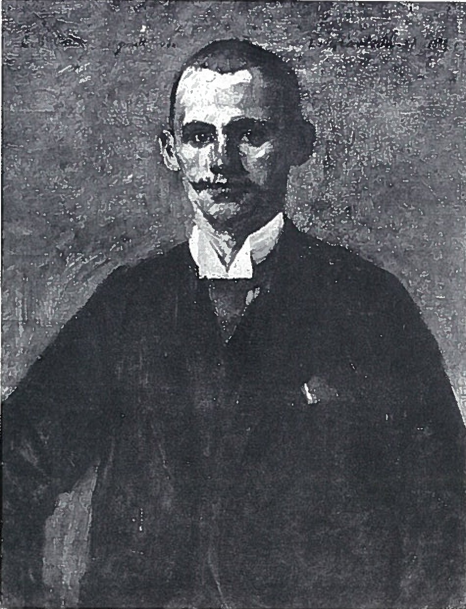  Portrat C. Beckern av Lovis Corinth