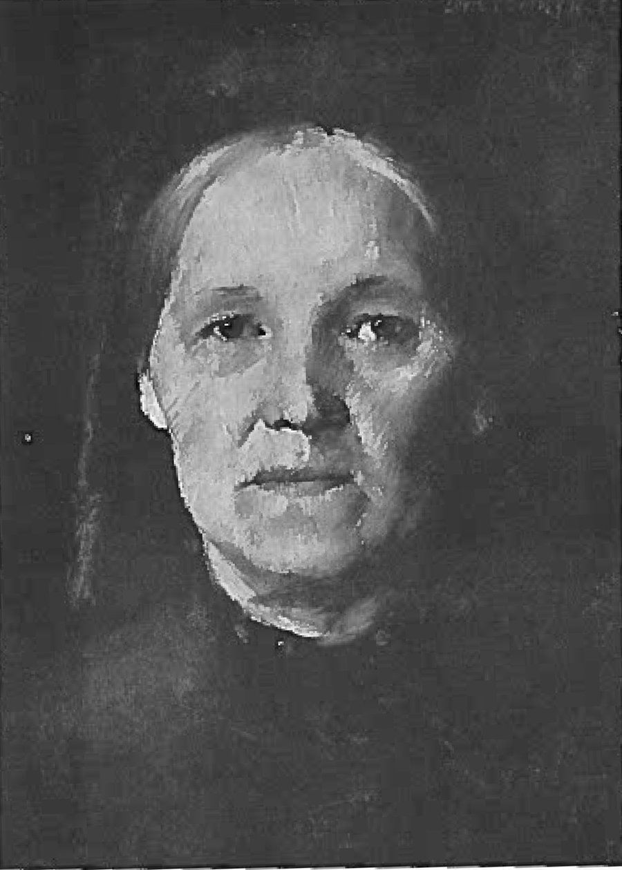  Portrat Frau Schwartzn av Lovis Corinth