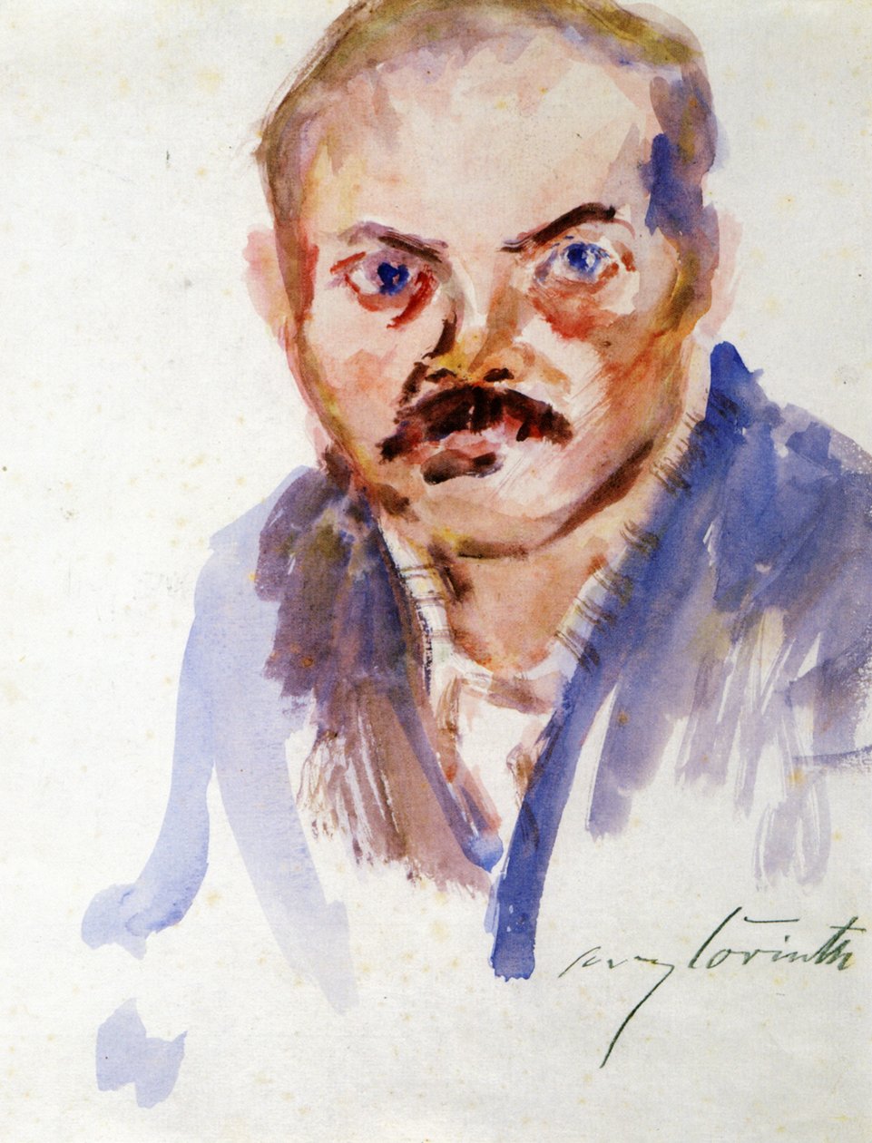  Selbstbildnisn av Lovis Corinth