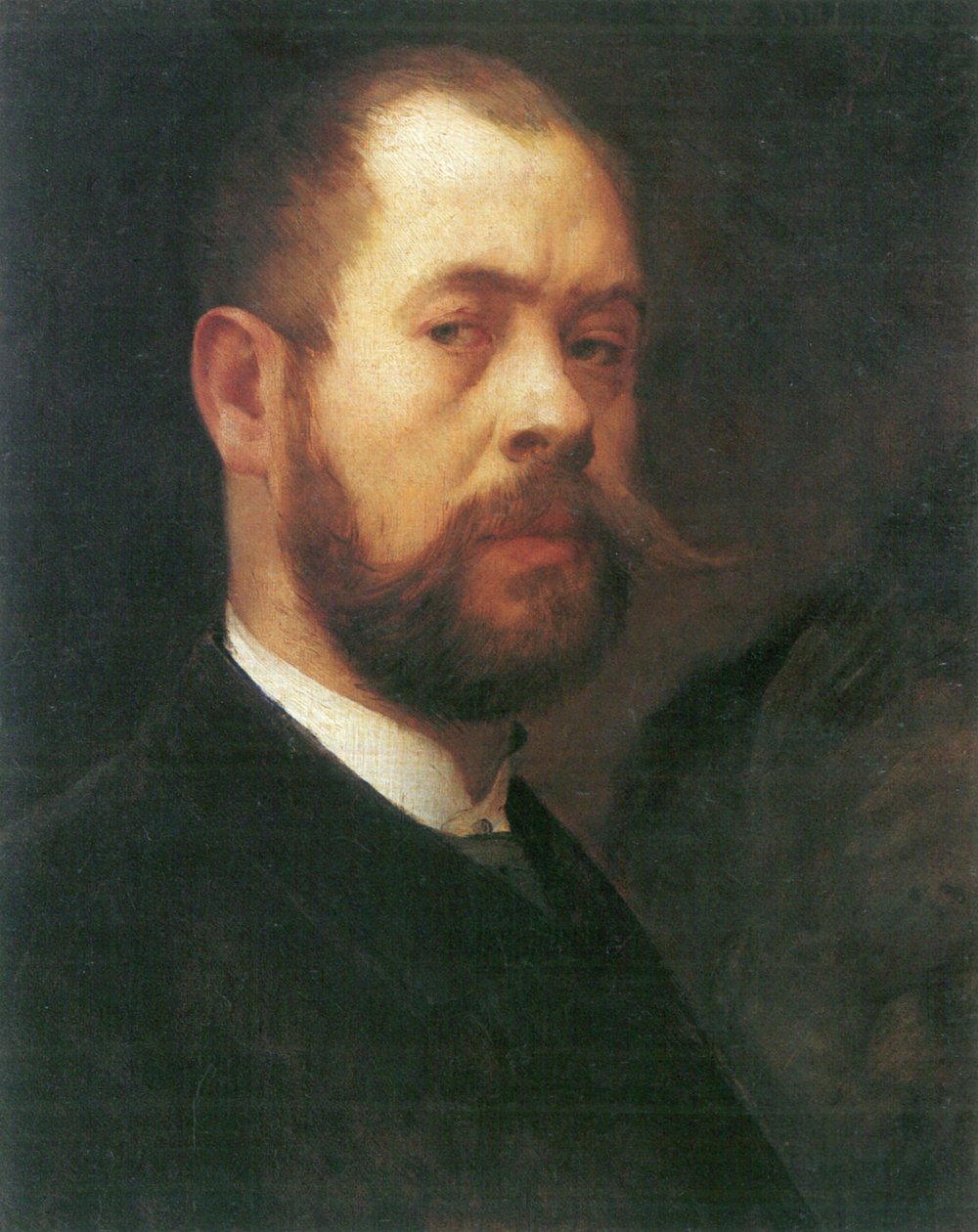  SelbstportratnEnglish: Self Portraitn av Lovis Corinth