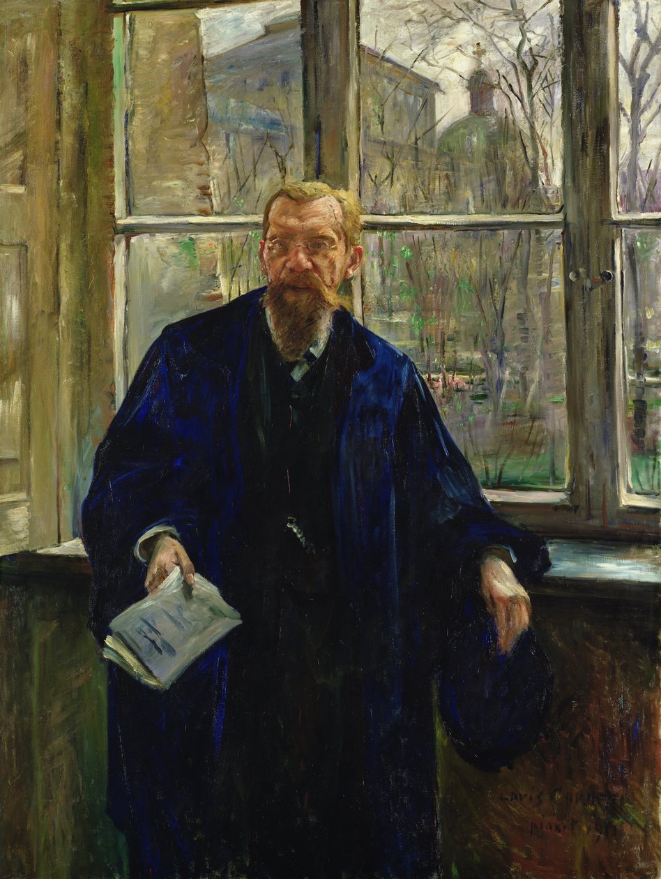 Porträtt av Dr Edward Meyer, 1911 av Lovis Corinth