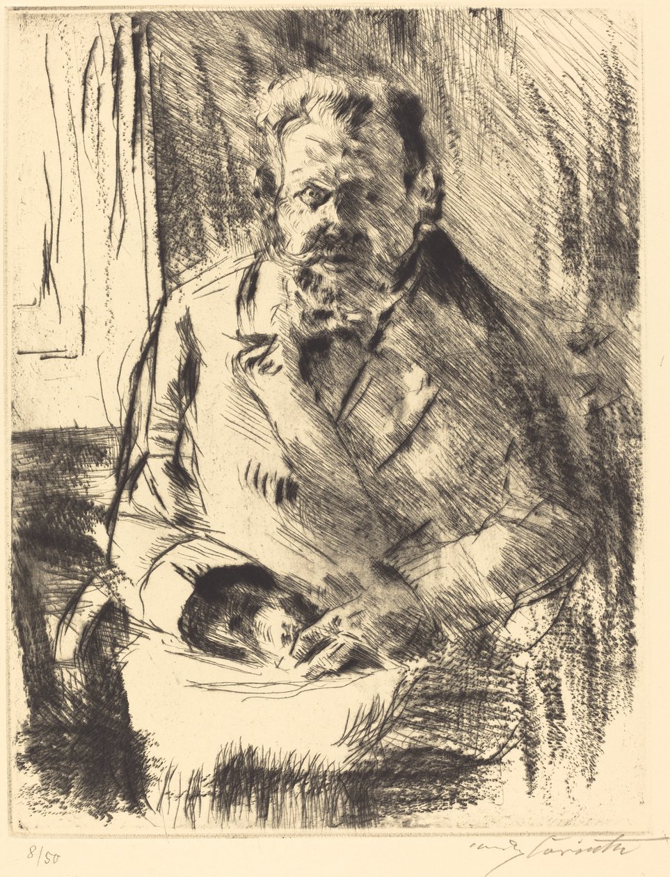 Poeten av Lovis Corinth