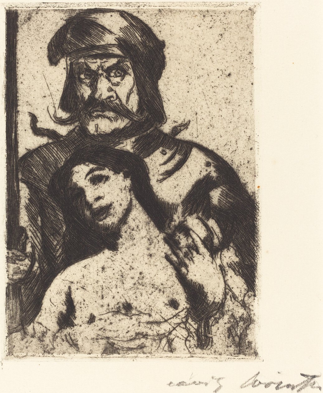 Der Ritter (Riddaren) av Lovis Corinth