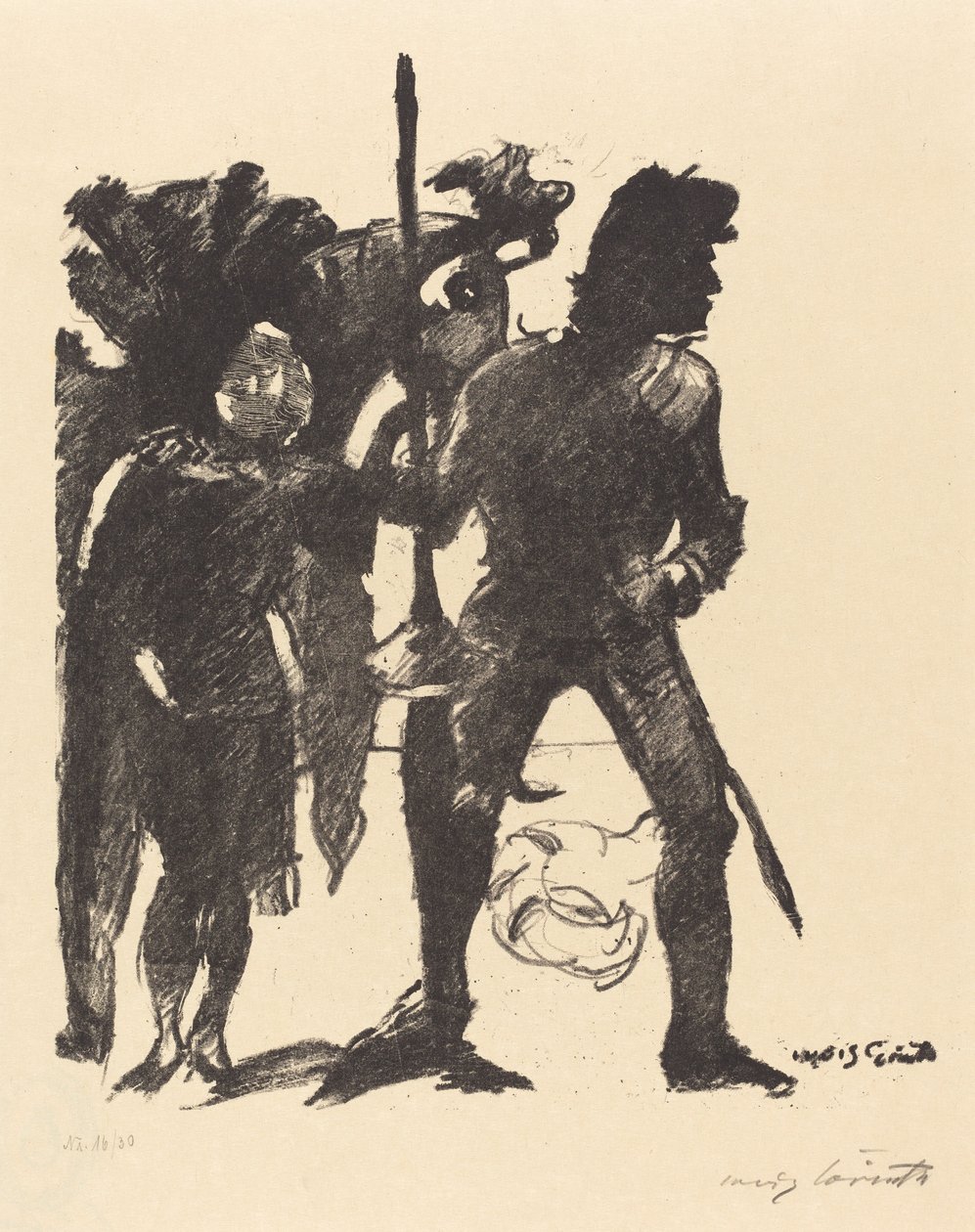 Götz von Berlichingen av Lovis Corinth