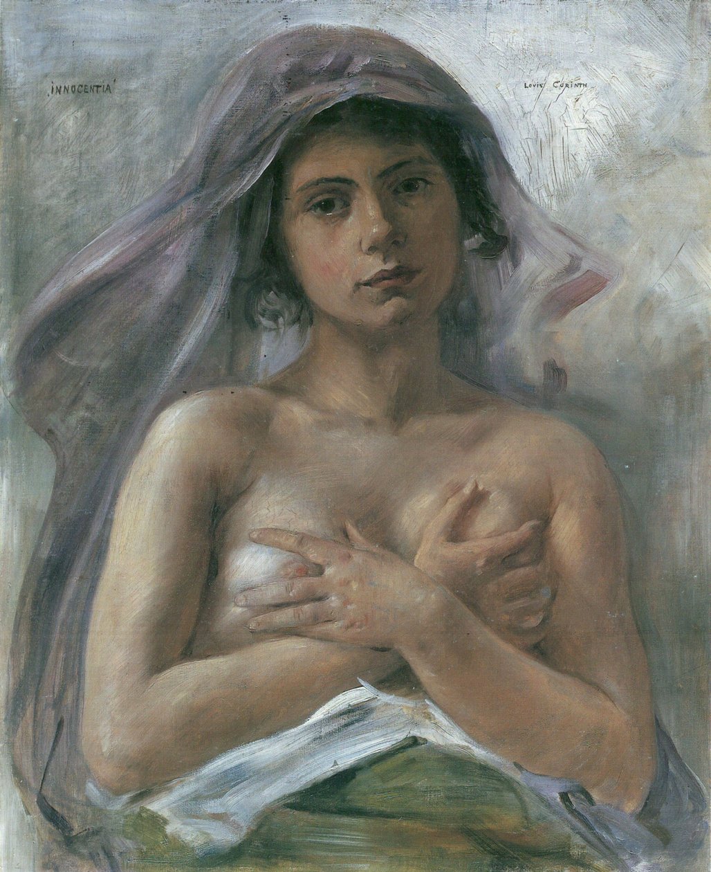 Innocence Innocence, 1890 av Lovis Corinth