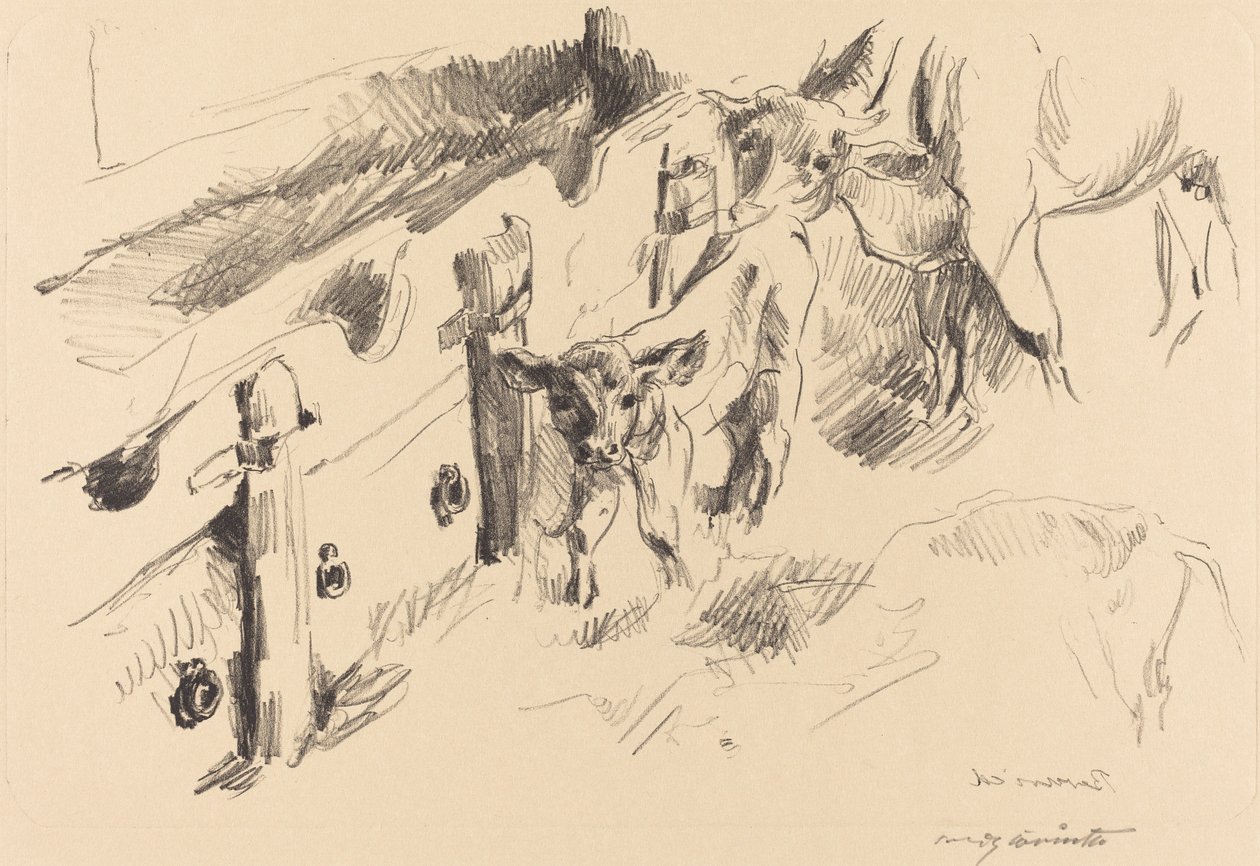 Kalvar Kalvar, 1912. av Lovis Corinth