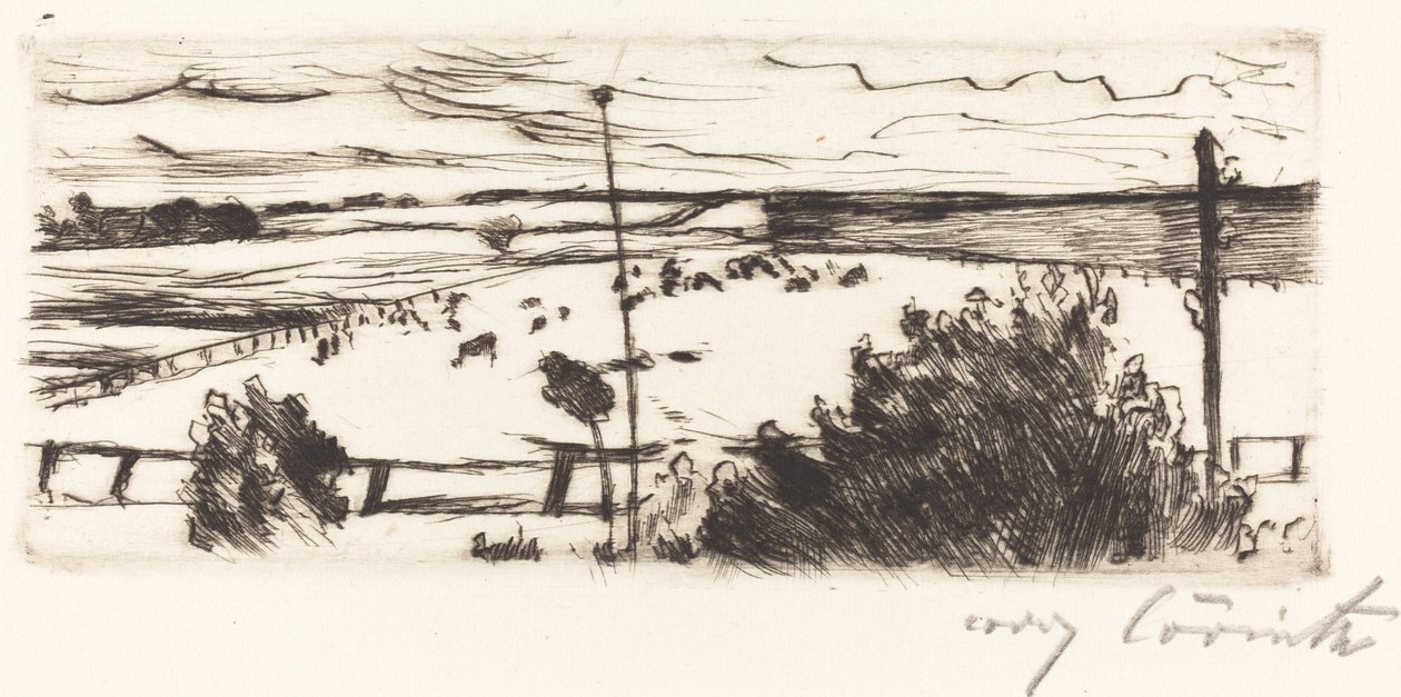 Coast Seascape, 1916. av Lovis Corinth