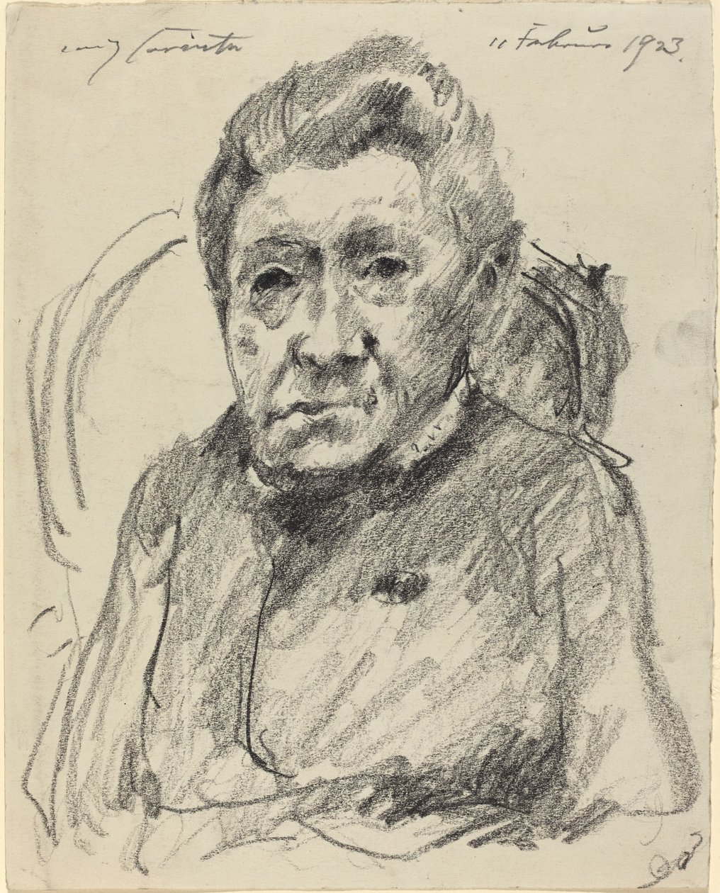Fru. Hedwig Berend, 1923. av Lovis Corinth