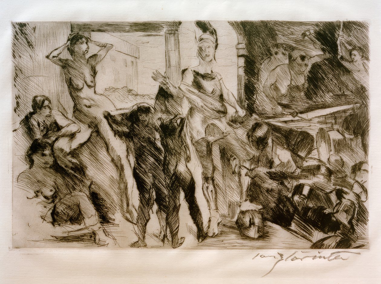Vulkanens smedja av Lovis Corinth