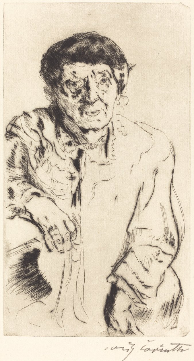 svärmor av Lovis Corinth