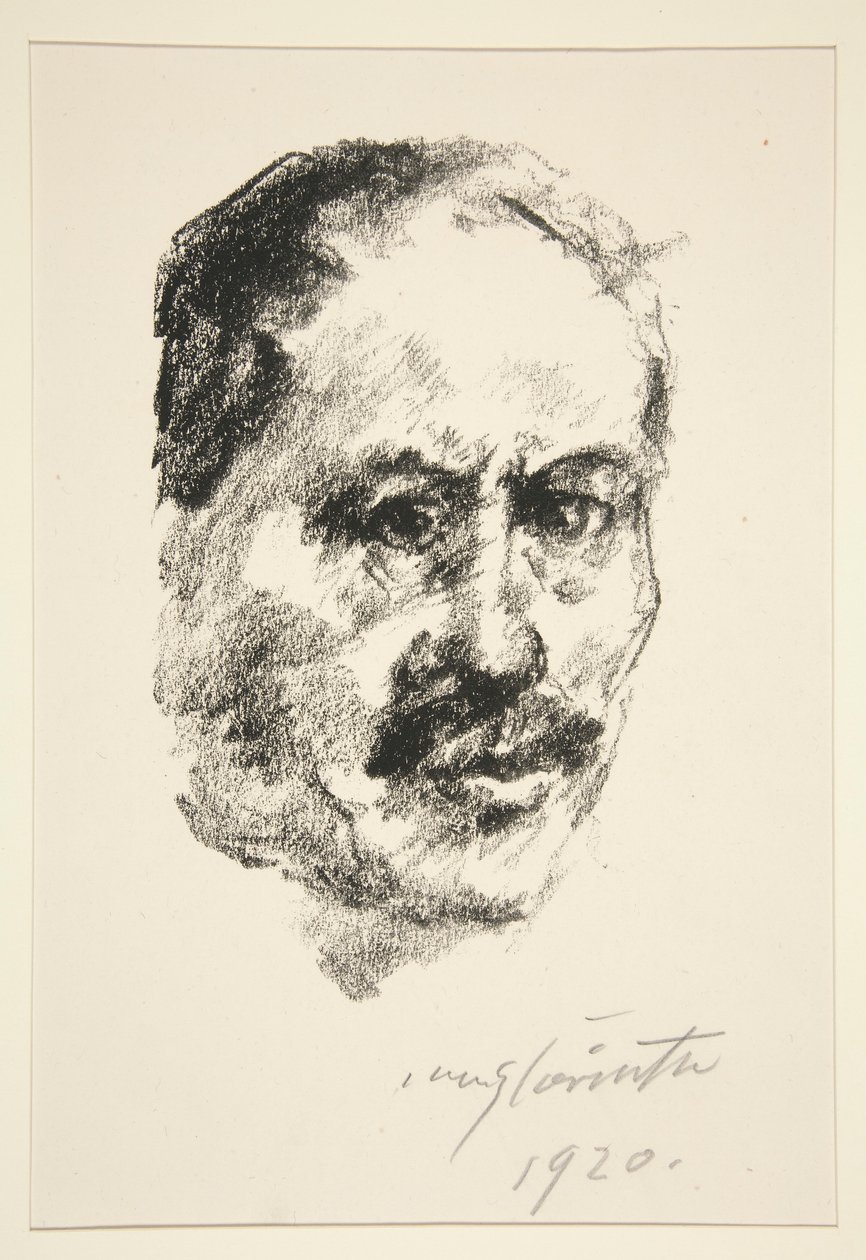Självporträtt av Lovis Corinth