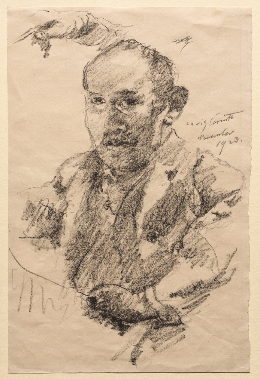 Självporträtt av Lovis Corinth